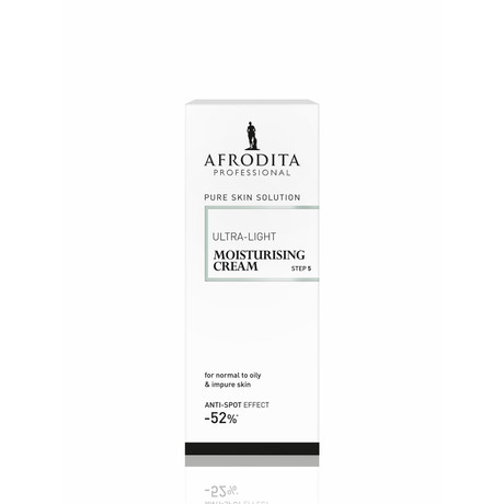 Afrodita PURE SKIN SOLUTION Ultra könnyű hidratáló krém, emulzió, normál, zsíros, tisztátalan bőrre